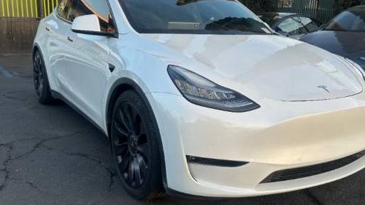 TESLA MODEL Y 2021 5YJYGDEF6MF081466 image